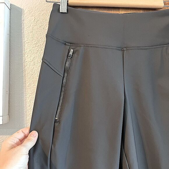 New High-Waist City Pants Active Leggings Pull on Zip Pockets Black - Small - Picture 5 of 13